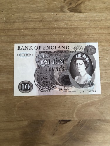 1x10 pound bank - pound, england