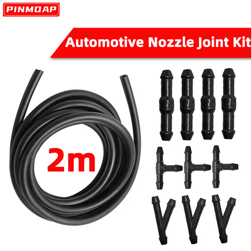 Black rubber windscreen wiper - black,