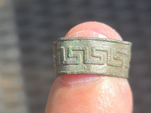 Roman copper ladies ring - ladies,