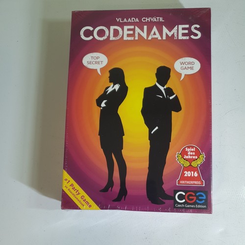 Codenames board game czech - board,