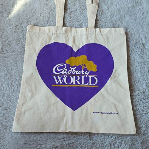 Cadbury world reusable tote - cadbury,