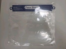 FULL FACE SHEILD COVERING SAFETY PROTECTION VISOR Pk 10