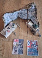 1/6th Scale WW2 German Wooden Crates, Zeltahn And Accessories