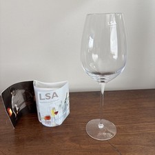 1 x LSA International "wine " Red Wine Goblet Glass 850ml 29cm Tall
