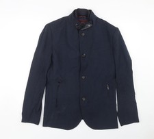Mens UK Size L Zara Blue Basic