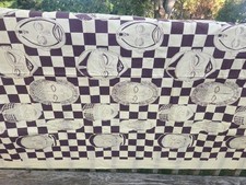 B)  Kente Cloth ? Ghana 396"x