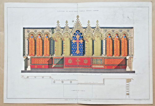 Elevation altar piece at - altar,