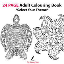 Adult Colouring Book Therapy