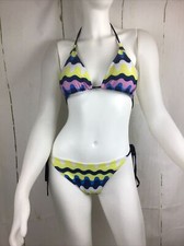 Women’s Halter Wave Colorful