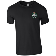 Royal Tank Regiment British Army Embroidered Men's T Shirt Embroidery