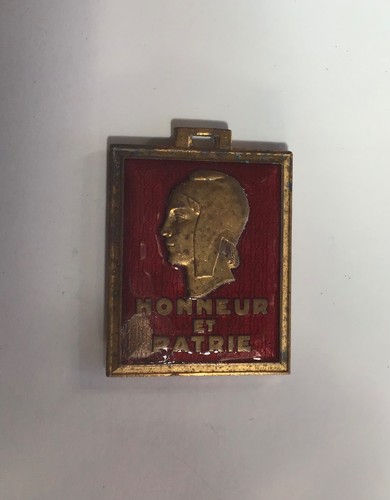 War medal ww2 - medal, french