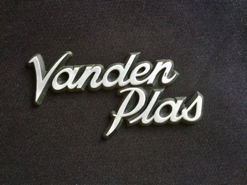Vanden plas line - 2-line, script