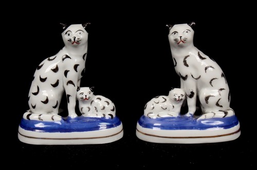 Samson paris porcelain cat - porcelain,