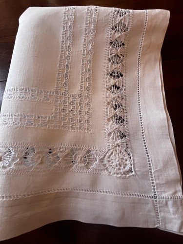 Antique white linen - white,
