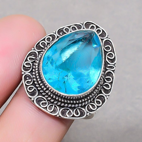 London blue topaz - blue, gemstone