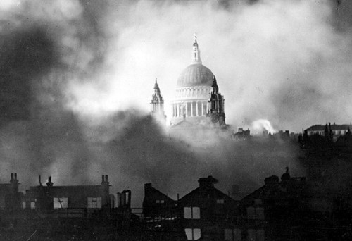 Blitz german bombing damage - bombing,