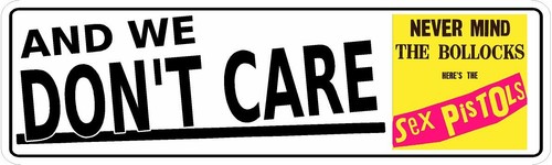 Pretty vacant sticker - pretty, sex