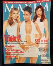 MAXIM 66 Oct 2000 Muna Hunt Cameron Richardson Halle Berry Holly McGuire Charlie