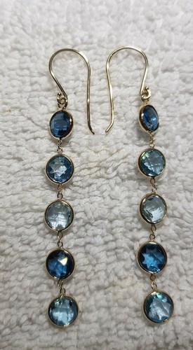 14k yellow gold earrings with - gold,