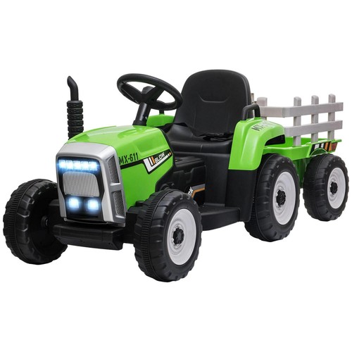 Homcom ride tractor - ride, on