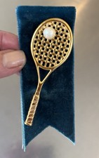 VINTAGE Gold Tone Tennis