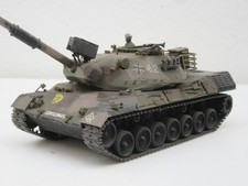 VINTAGE 1/35 Tamiya West German Leopard 1 Tank built & painted model     1969