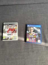 FIFA 11 PS3 And FIFA 14 Game Bundle PS4 Disc With Booklets