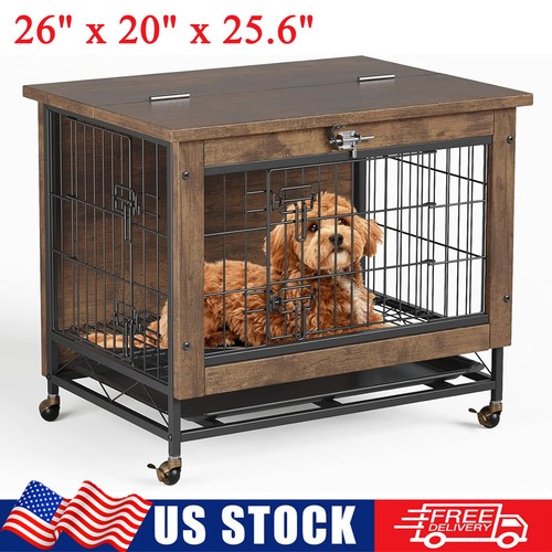 Large dog crate wooden kennel - wooden,