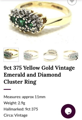 9ct 375 yellow - yellow, gold