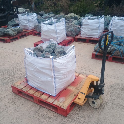 500 granite garden rocks - granite,