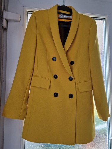 Zara mustard yellow double - zara,