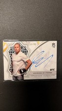 Georges St Pierre Auto UFC Topps Royalty Ambassador Autographs /99