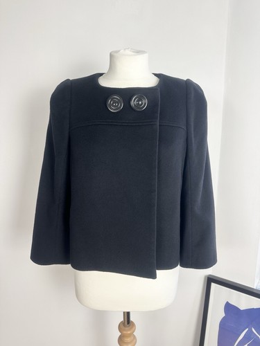 Goat black cashmere - jacket, uk