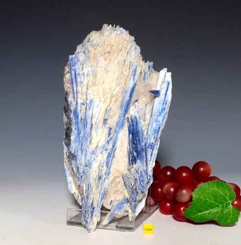 Huge blue kyanite and quartz - kyanite,