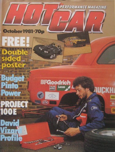 Hot car magazine october 1981 - october,