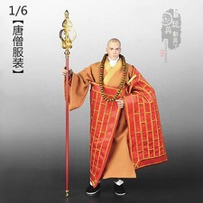 1/6 Chinese Monk Clothes Robes