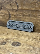 RESTROOM  Cast Iron Toilet