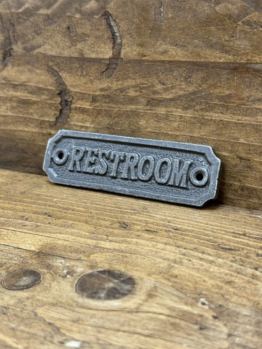 Restroom cast iron toilet - ,
