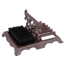 Cast Iron Boot Brush Welly