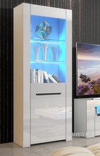 White Display Cabinet Modern