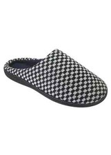 Mens Slippers Mules Sliders Indoor Shoes Comfort Fit Sole Lined Winter Warm NEW