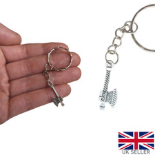 Small Metal Axe Keyring Viking