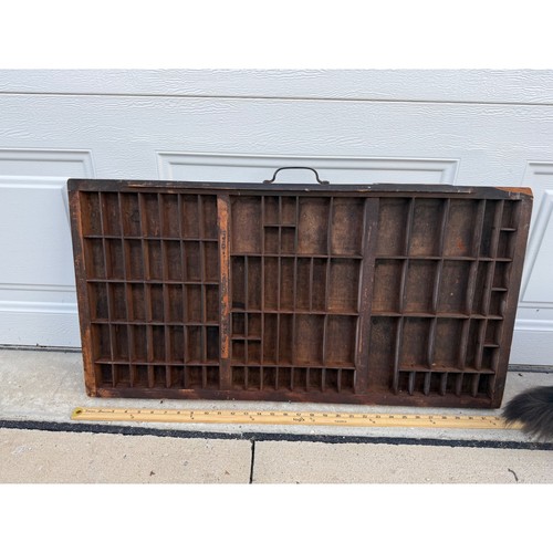 Vintage wooden printer type - vintage,