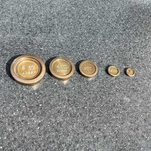 Avery brass weights imperial - brass,
