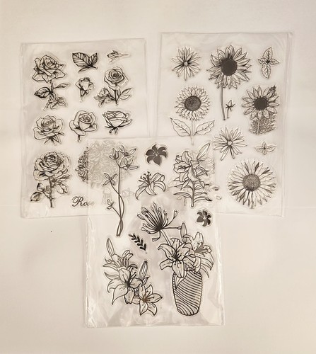Bundle flower themed clear - flower,