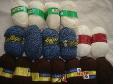 job lot knitting yarn 17 x 50 g