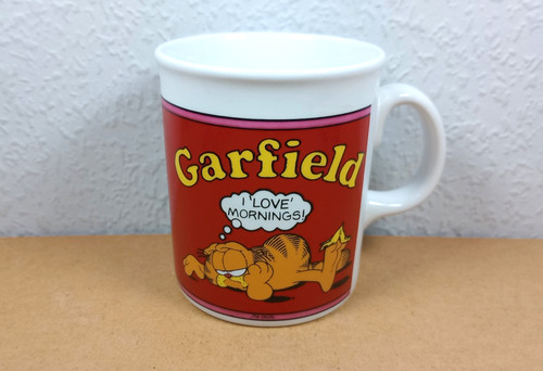 Garfield love mornings - love,