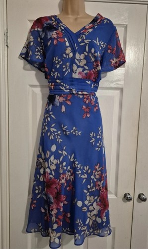 Savoir ladies blue floral - blue,