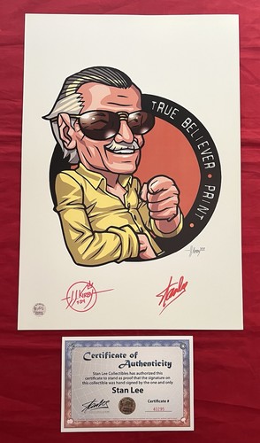 Stan lee signed - lee, believer