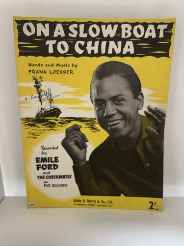 Signed emile ford the - emile,